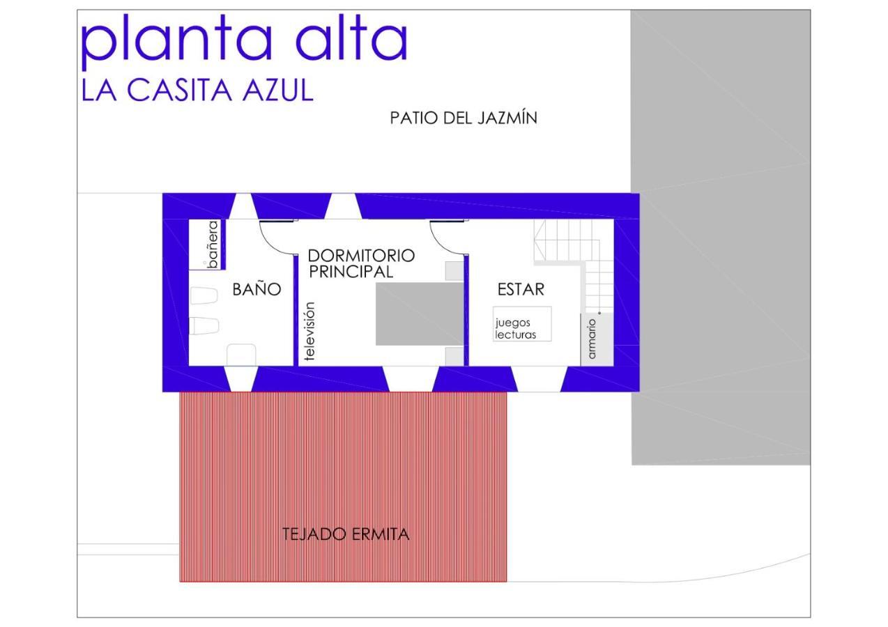 Vila La Casita Azul - Casa Tipica Andaluza Albunol Exteriér fotografie